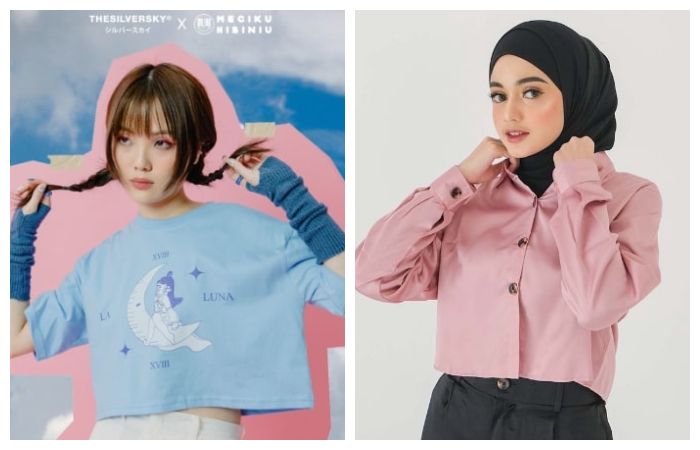 Pas banget buat outfit nonton konser, ini rekomendasi crop top best seller di Shopee dengan harga di bawah Rp100.000.