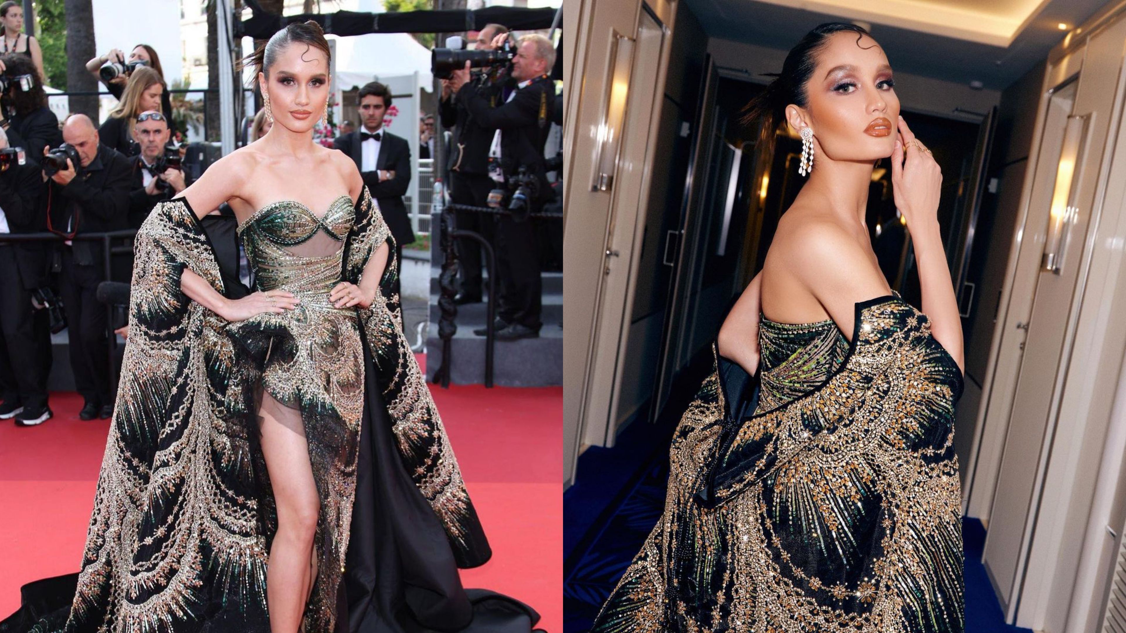 Cinta Laura jadi salah satu selebritas Indonesia yang hadir di Cannes Film Festival 2023. Ternyata gaunnya terinspirasi dari sosok ini.