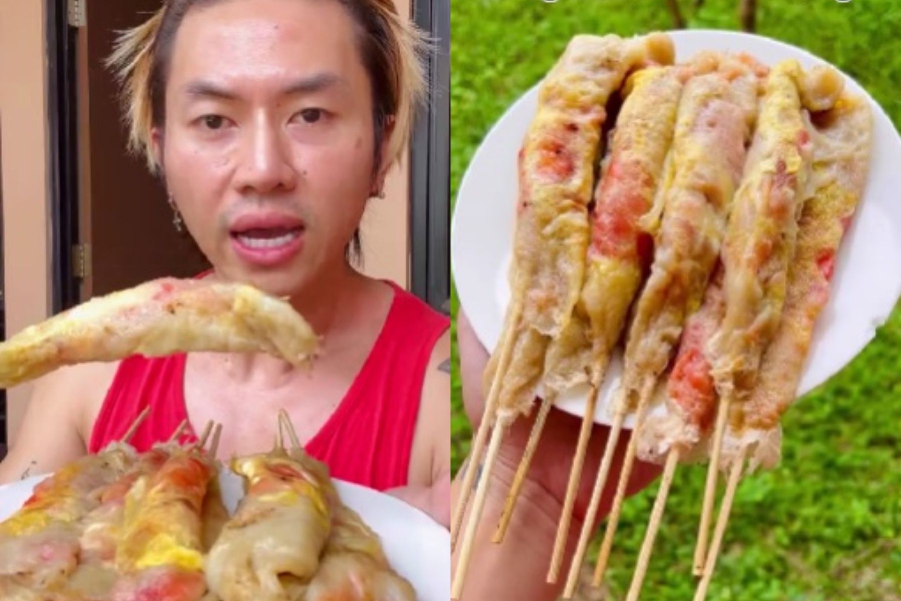 Video Rafael Tan makan jajanan anak SD bernama cilung viral di TikTok, ini dia resep dan cara membuat aci gulung.