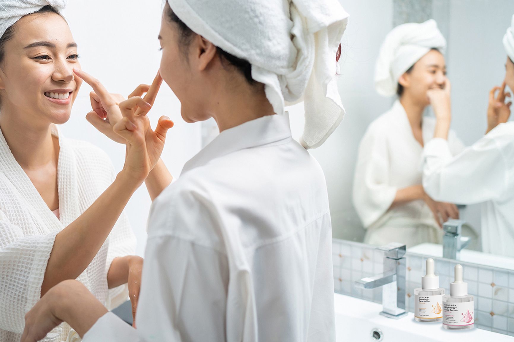 Untuk atasi kulit kusam dan jerawat perlu pakai skincare yang tepat. Ini rekomendasi serum dari brand lokal Newlab.