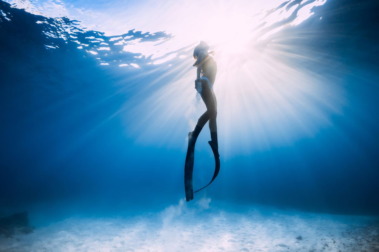 Berikut ini 3 rekomendasi kursus freediving di Jakarta yang viral di TikTok, ada Nusantara Freedive, Freediving Society, dan Let's Freedive Indonesia