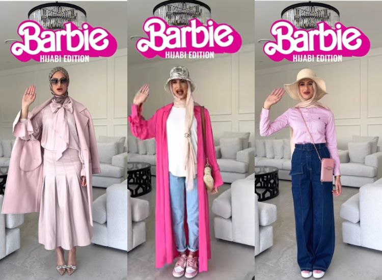 Berikut ini 5 inspirasi outfit ala Barbie bagi perempuan berhijab yang pastinya cocok dikenakan pada segala momen, baik bekerja hingga liburan.