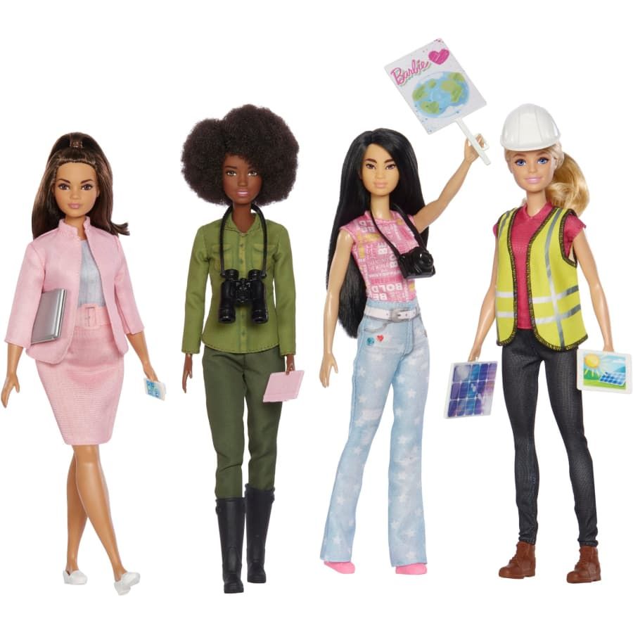 Berbagai inspirasi profesi perempuan dari boneka Barbie yang bisa kamu jadikan acuan mencari lowongan kerja. Apa saja?