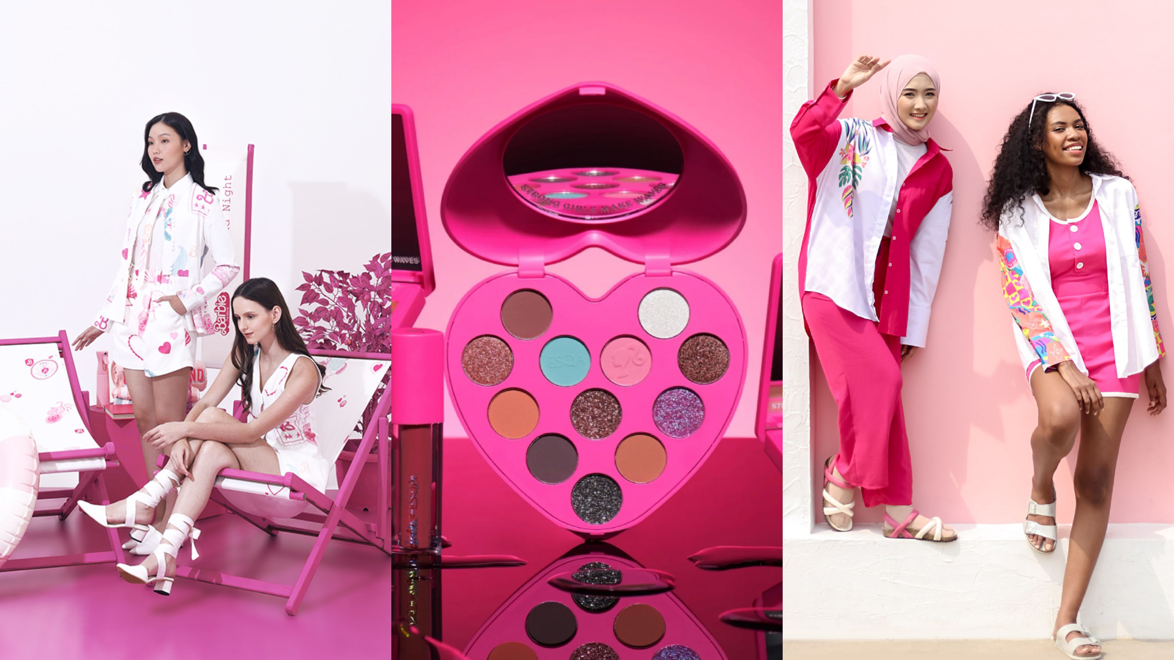 Brand lokal ini berkolaborasi dengan Barbie rilis koleksi serba pink yang ikonik hingga akhirnya viral di TikTok. Koleksi ini tersedia di Tokopedia.