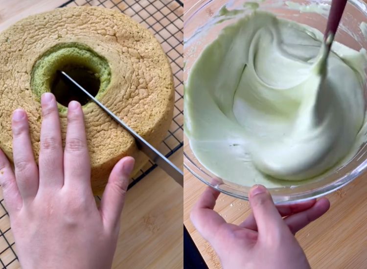 Berikut ini 5 tips membuat chiffon matcha yang viral di TikTok ala Chef Luvita Ho, pastinya mudah loh