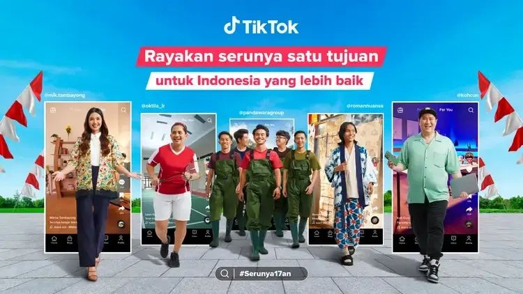 Berikut ini beberapa program TikTok untuk merayakan HUT Ke-78 RI khususnya untuk para pelaku UMKM. Yuk simak!
