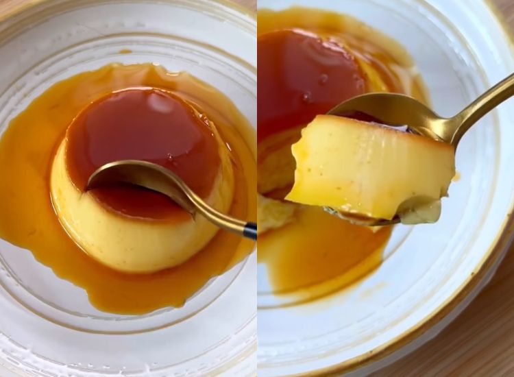 Berikut ini 5 tips membuat creme caramel,  pudding vanila lembut yang viral di TikTok, salah satunya pakai teknik au bain marie.