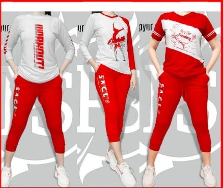 Rekomendasi baju olahraga merah putih di Shopee yang tersedia versi hijab dan non hijab, cocok untuk lomba 17 Agustus.