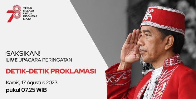 Berikut ini jadwal upacara 17 Agustus di Istana Negara beserta link live streaming. Yuk simak selengkapnya