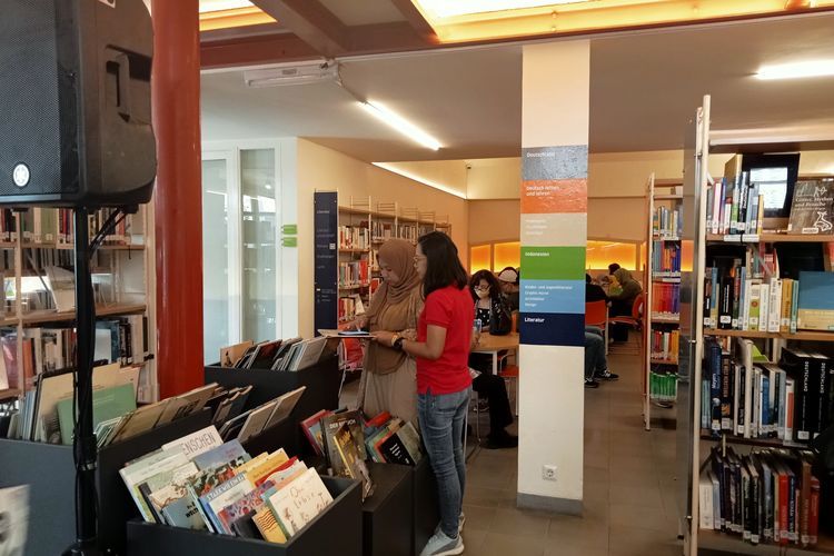 Berikut ini 4 aturan di Perpustakaan Goethe-Institut Jakarta yang merupakan perpustakaan berbahasa Jerman, jangan bawa makanan