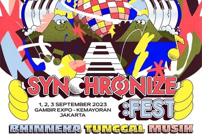 Lineup hari terakhir Synchronize Fest 2023 Minggu, (3/9/2023), bakal dimeriahkan oleh penampilan Soegi Bornean hingga Nadin Amizah.