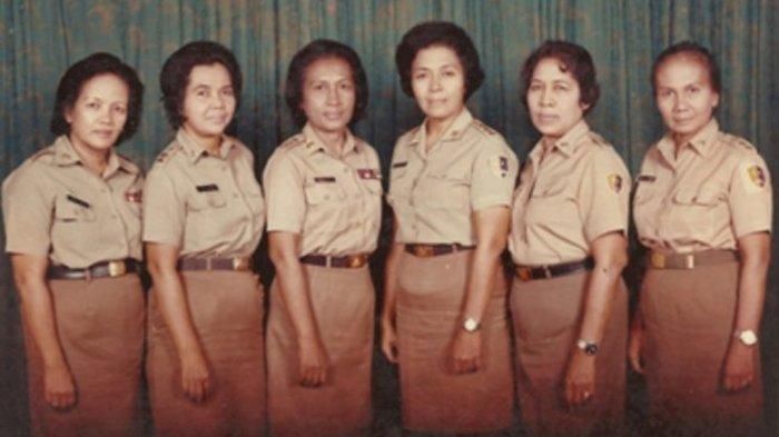 Mariana Saanin Mufti, sosok yang menjadi salah satu dari enam perempuan pertama di Indonesia yang jadi Polwan.