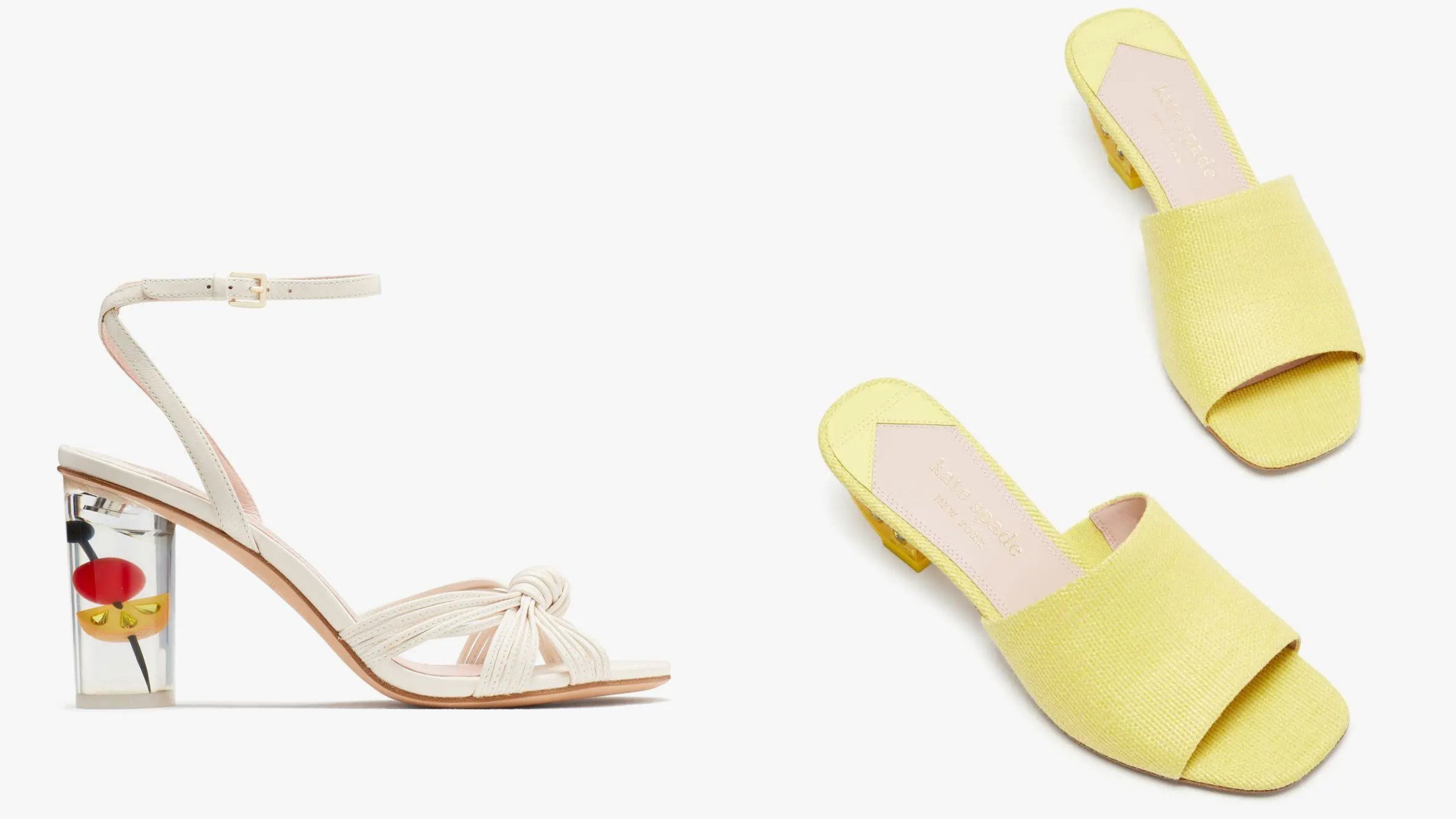 Ini 3 rekomendasi sepatu nuansa summer  yang playful dari brand mewah Kate Spade New York. Bisa untuk gaya kasual hingga party.