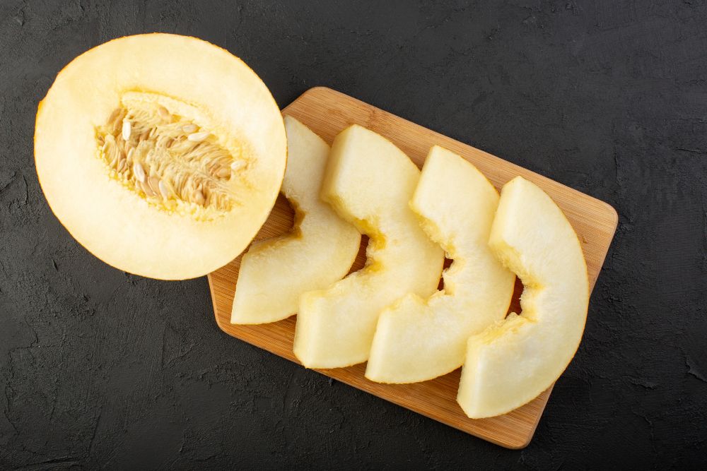 Lima manfaat melon madu untuk kesehatan tubuh. Bisa membantu menangkal radikal bebas dan menjaga tekanan darah.