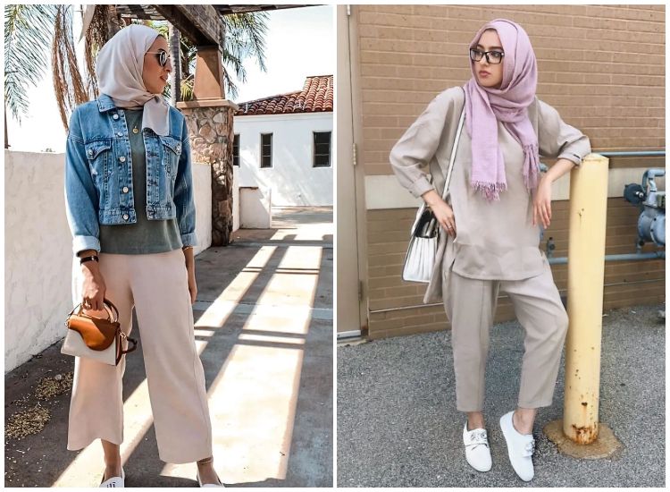 Berikut ini 5 ide mix and match pakaian khusus untuk pengguna hijab yang mau traveling, ada kasual hingga layering