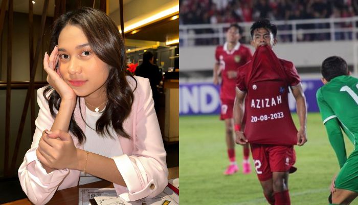 Sosok Azizah Salsha, istri Pratama Arhan yang viral di TikTok karena video selebrasi sang atlet. Yuk simak lengkapnya.