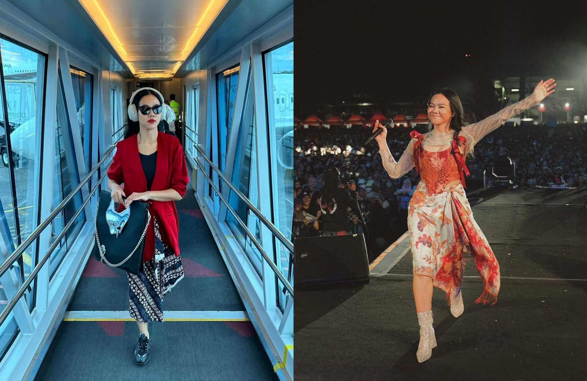 Yura Yunita punya ciri khas yang menarik dalam gaya berpenampilannya, yaitu mengenakan batik. Ini inspirasi gayanya.