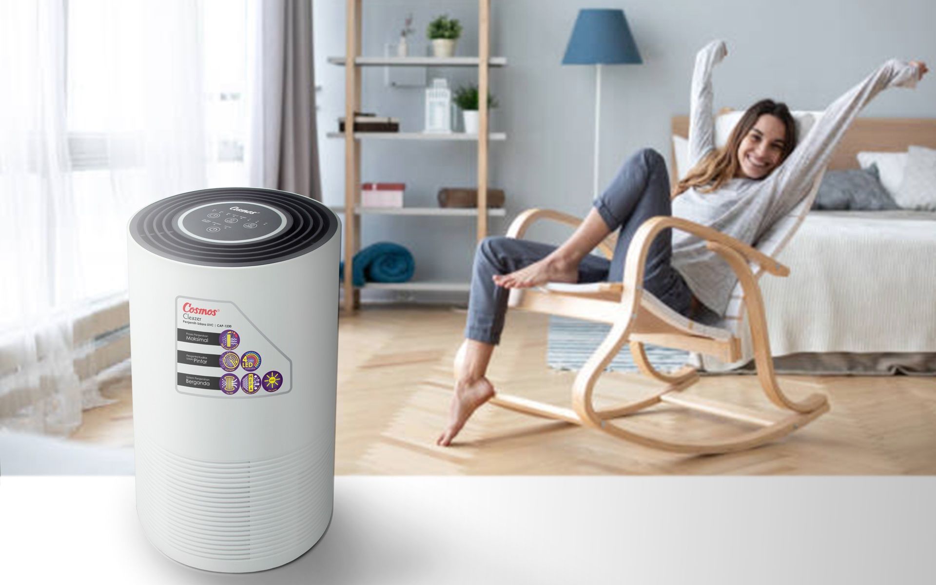 Hingga kini, menurut data sejumlah sumber diketahui kualitas udara masih belum sehat. Ini rekomendasi air purifier untuk atasi polusi di ruangan.