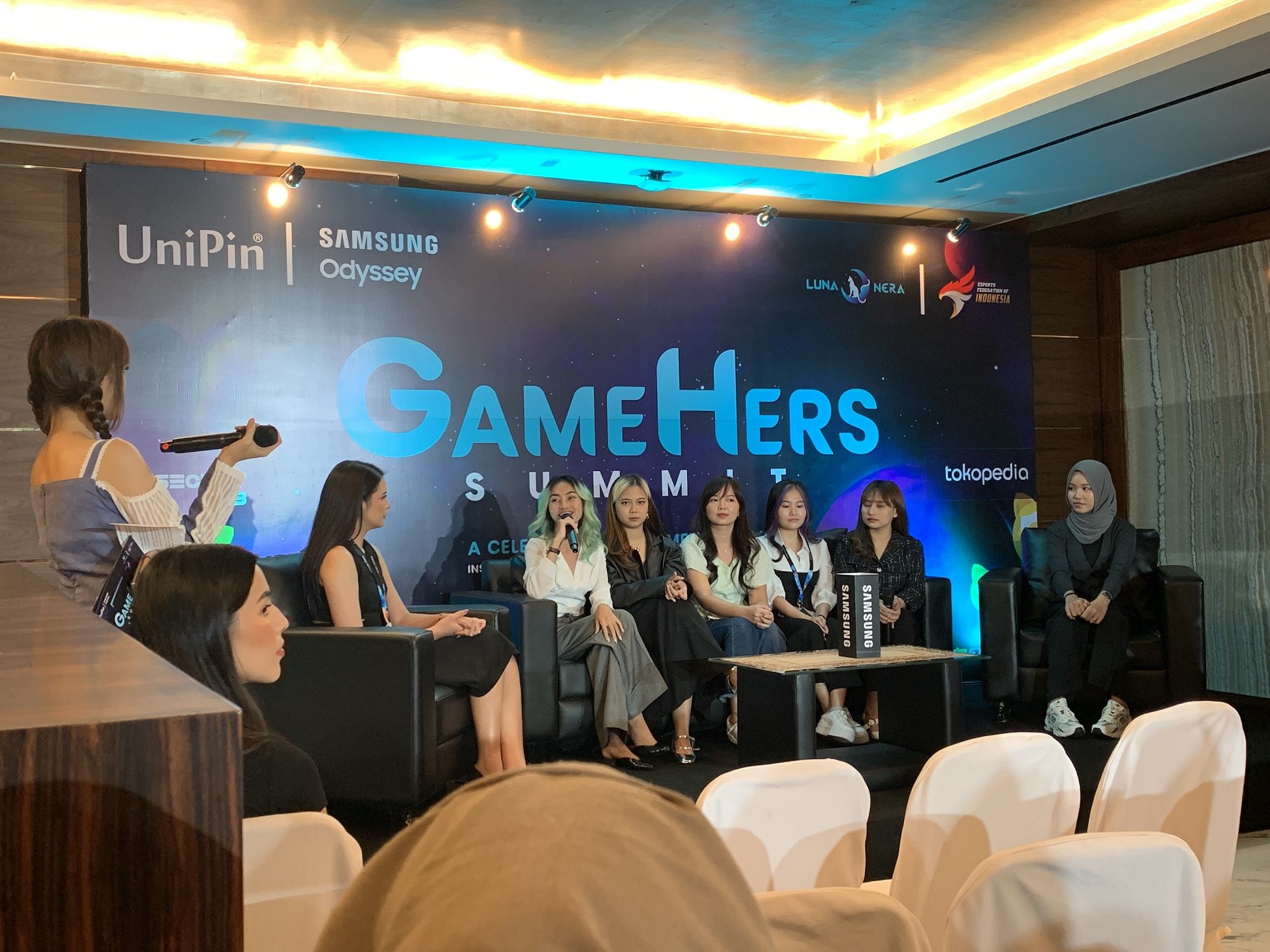 GameHers Summit yang digelar UniPin dengan Samsung Odyssey dan Circle Luna Nera punya komitmen untuk menciptakan ruang aman untuk gamer perempuan.