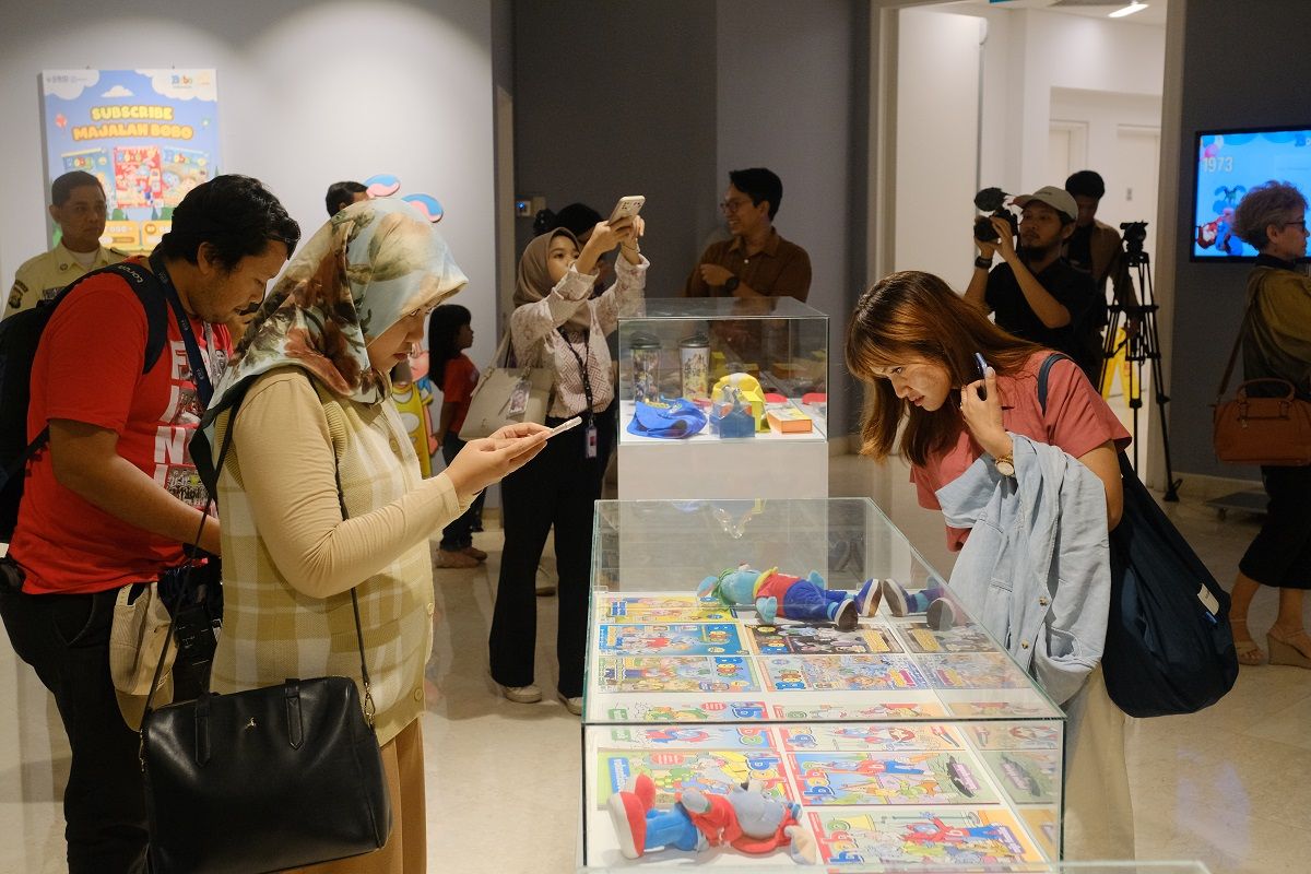 Perjalanan 50 tahun Bobo hadir di Indonesia dirayakan dengan sesi diskusi dan pameran perjalanan Bobo dari generasi ke generasi pada 7-19 Oktober 2023