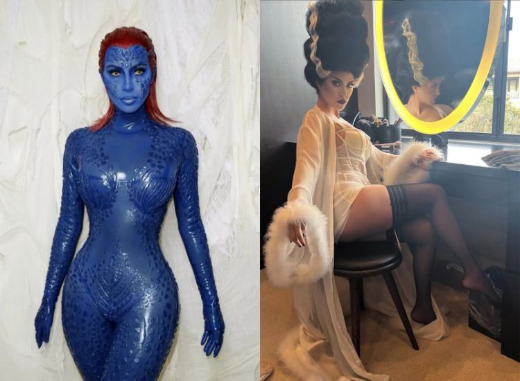 Berikut ini 5 inspirasi kostum Halloween ala Selebriti Hollywood, mulai dari Kourtney Kardashian hingga Doja Cat