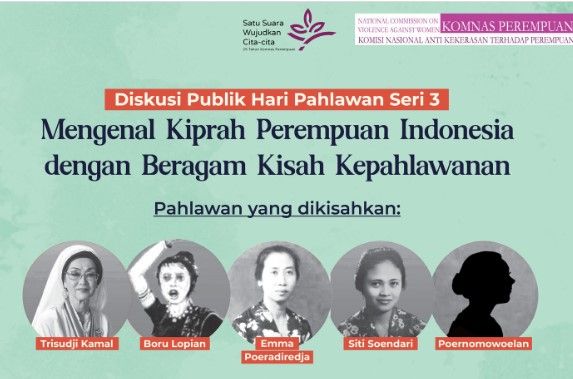Bertepatan dengan Hari Pahlawan, berikut sosok-sosok perempuan yang layak disebut pahlawan dalam diskusi bersama Komnas Perempuan.