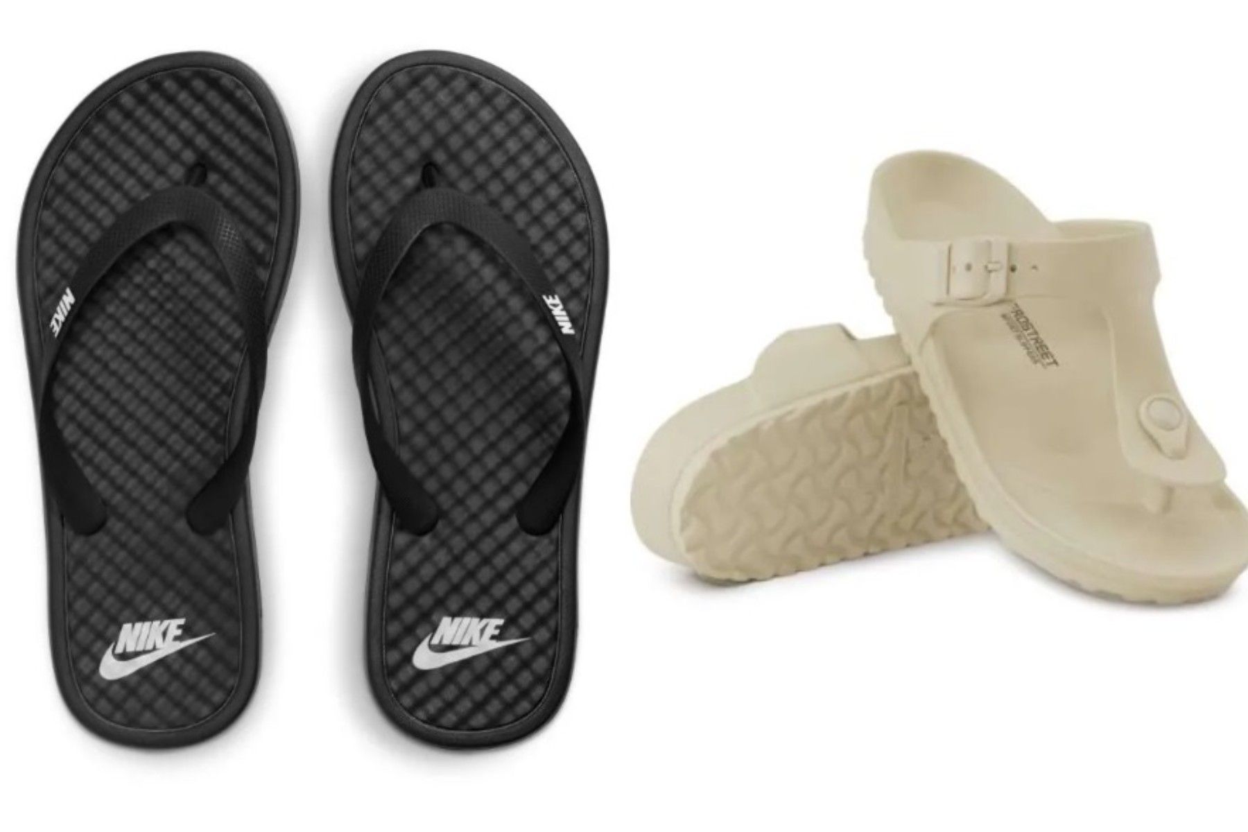 Berikut ini tiga rekomendasi sandal jepit perempuan yang bisa kamu pakai berkendara saat hujan. Apa saja?