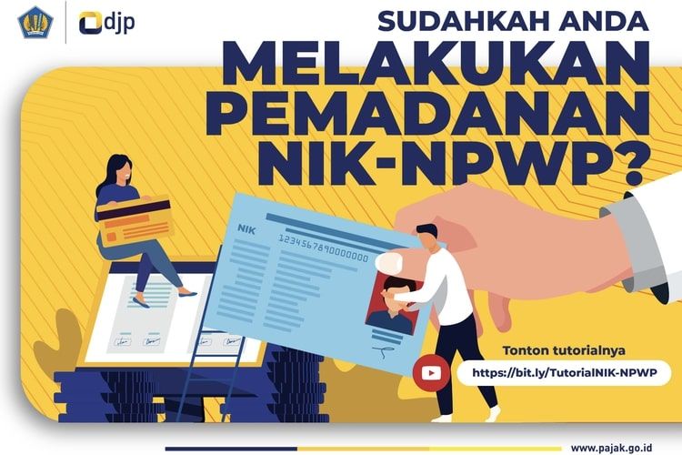 Sudahkah Kawan Puan melakukan pemadanan NIK dan NPWP? Begini cara memadankan NIK dan NPWP di laman DJP Online!
