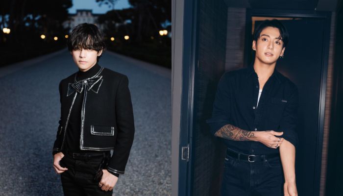 Empat member BTS siap berangkat wamil. Foto rambut cepak V dan Jungkook BTS viral di TikTok. Yuk simak!