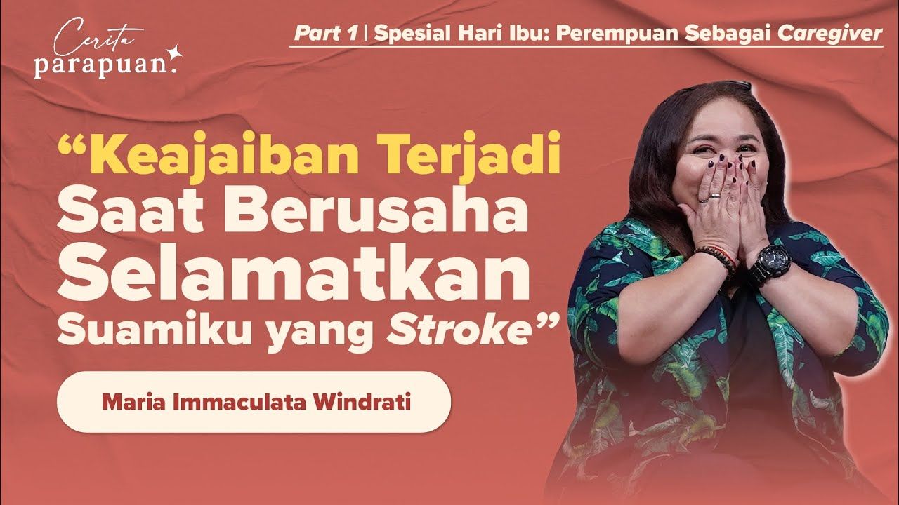 Maria Indra ungkap pentingnya support system dan bagaimana sang ibu mendukungnya jadi caregiver suami yang terkena stroke.