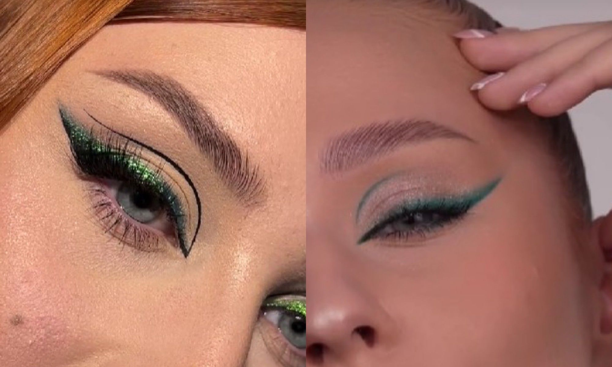 Untuk tampilan yang all out saat nonton konser NCT 127, ini ada inspirasi makeup mata warna hijau yang viral di TikTok.