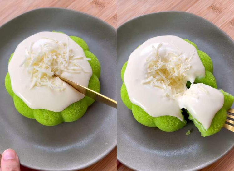 Berikut ini tips membuat pandan lava cake, dessert viral di TikTok yang dibuat tanpa perlu memakai oven.