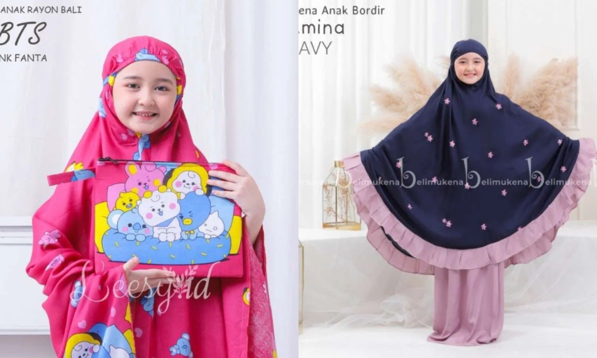 Ini rekomendasi mukena berbahan rayon untuk anak yang bisa kamu dapatkan di Blibli. Kualitas bagus dengan harga terjangkau.
