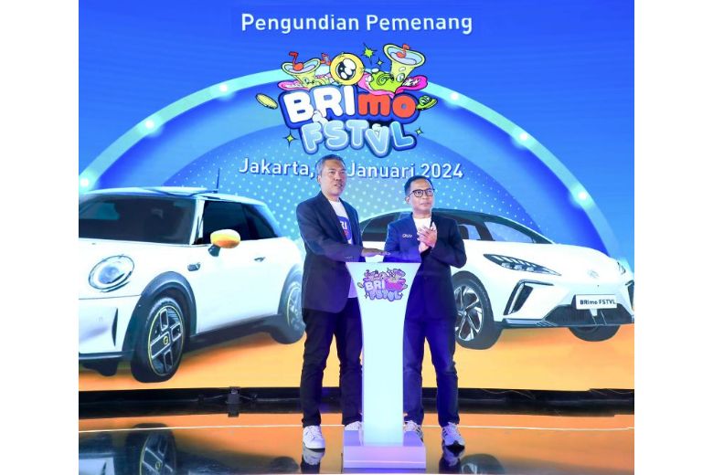 BRI resmi mengundi pemenang 15 mobil listrik yang hadir sebagai hadiah utama BRImo FSTVL pada Agustus - Desember 2023