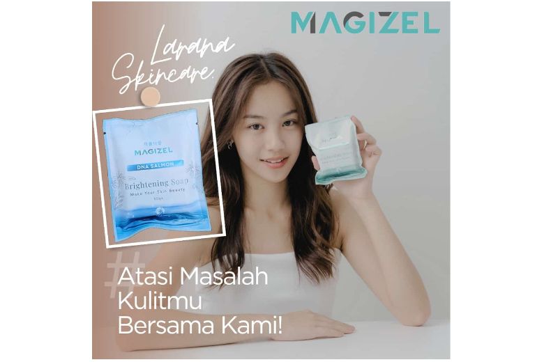 Produk DNA Salmon Brightening Soap dari MAGIZEL berhasil viral di TikTok Shop dan Shopee. Begini alasannya