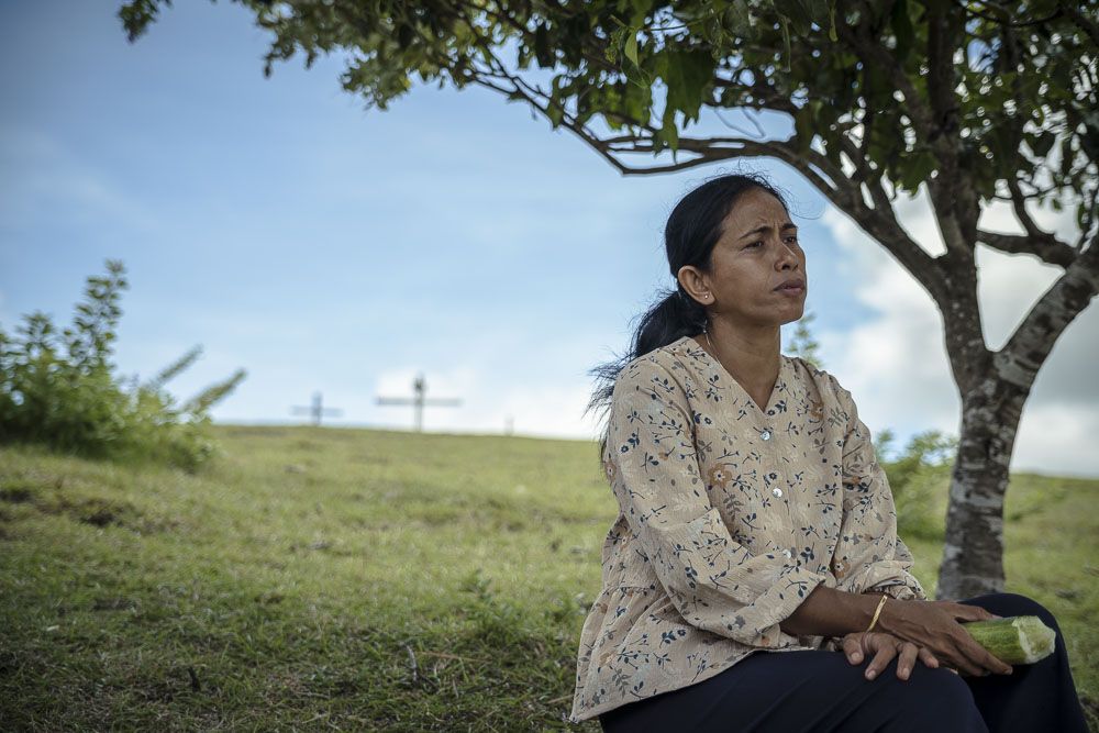 Kenalan dengan sosok Linda Adoe pemeran karakter perempuan Mama Orpa di film Women From Rote Island yang ternyata seorang Aparatur Sipil Negara (ASN).