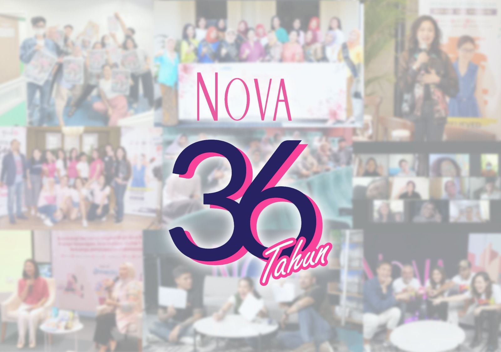 Selama puluhan tahun NOVA konsisten memberikan informasi yang menginspirasi perempuan Indonesia. Termasuk juga saat ini di usia ke-36 tahun.