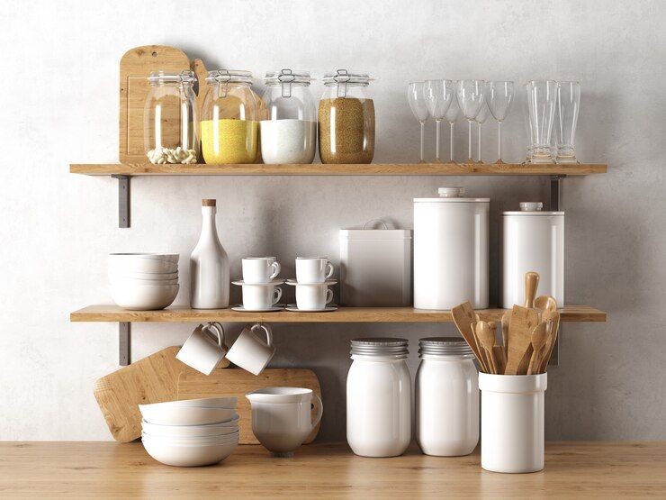 Kawan Puan ingin tampilan dapur terlihat lebih cantik? Ini beberapa ide rak dapur estetik yang bisa kamu aplikasikan!