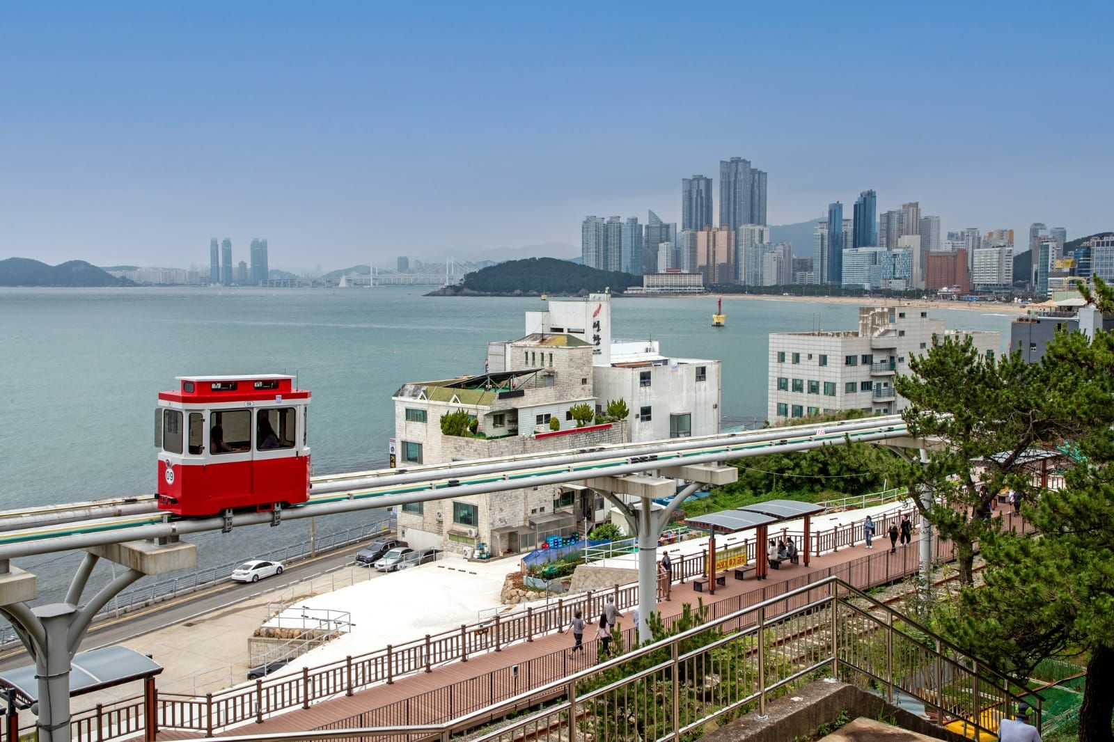 Destinasi wisata baru di Korea Selatan, Busan Green Railway.