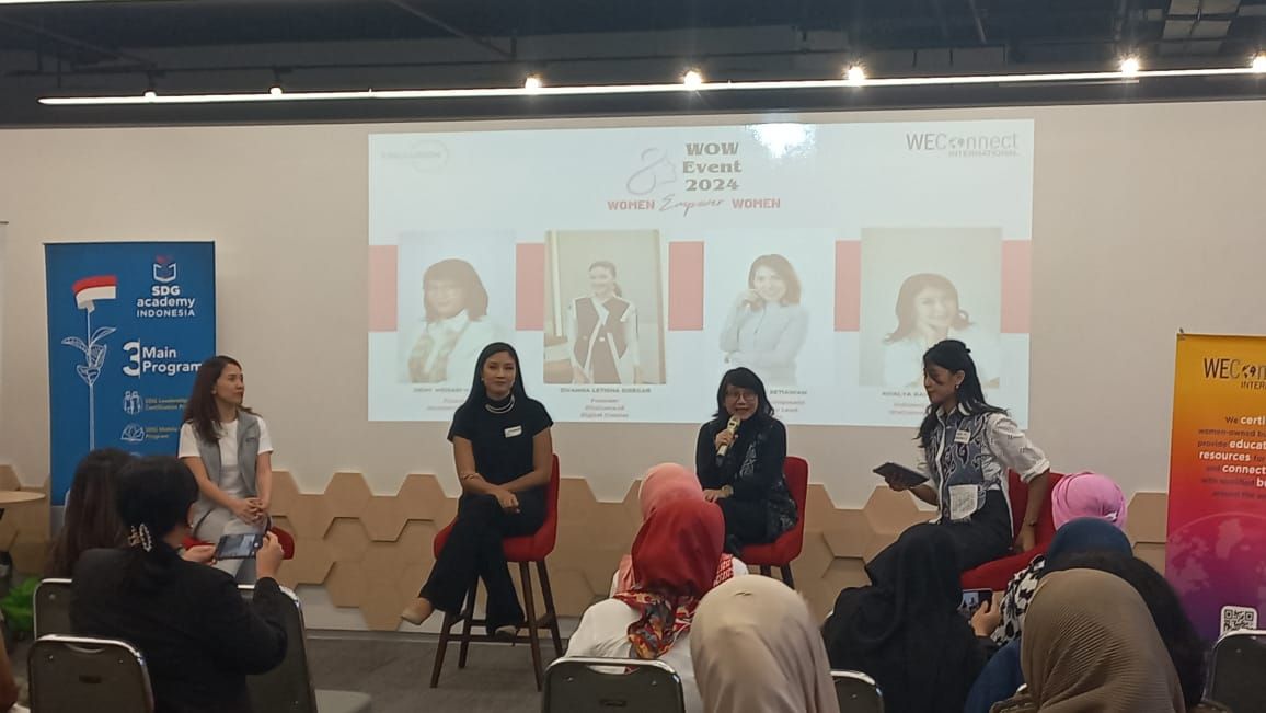 Dalam rangka merayakan Hari Perempuan Internasional. para pengusaha perempuan berbagi kisah sukses di Women Empower Women 2024.
