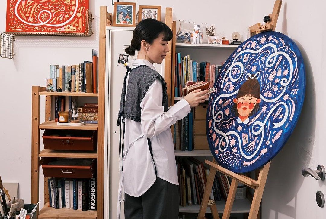 Kathrin Honesta sukses menggelar exhibition lukisan tunggal perdananaya di Bali. Berikut perjalanan kisahnya.