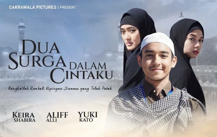 Sinopsis film Dua Surga dalam Cintaku, film religi yang menyoroti perjalanan hijrah seorang perempuan.