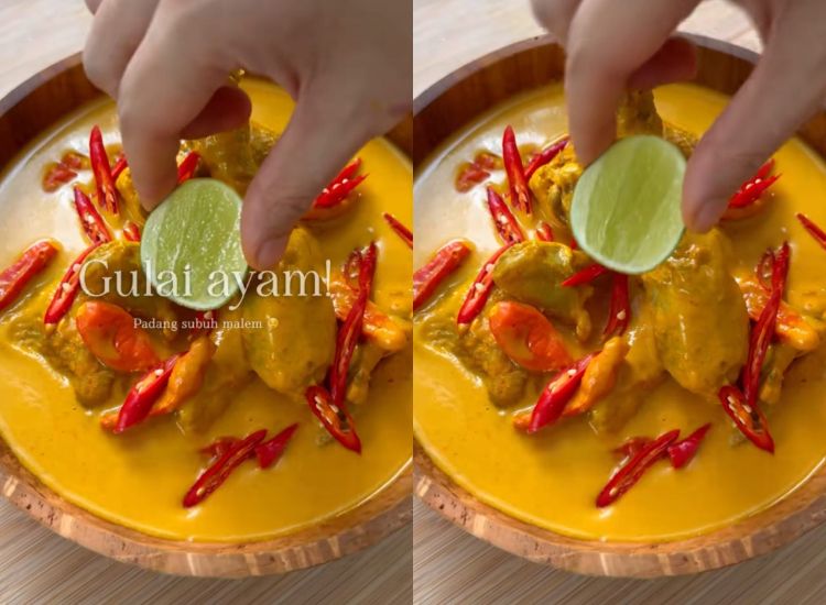 Berikut ini 5 tips membuat gulai ayam, menu viral di TikTok ala Luvita Ho, cocok untuk menu buka puasa.