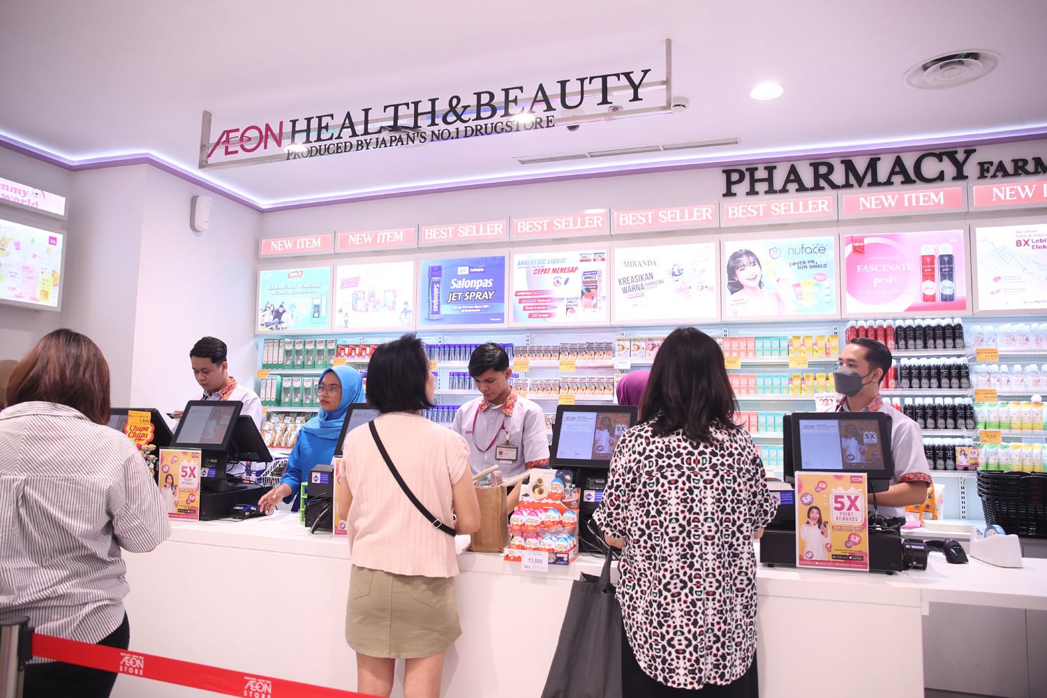 AEON Health & Beauty baru saja dibuka di Puri Indah Mall, Jakarta Barat. Ini daftar promonya yang sayang dilewatkan.