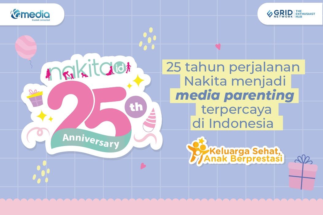 Nakita.id ulang tahun ke-25 pada 6 April 2024, ajak orang tua menerapkan pola asuh yang tepat demi mendukung potensi dan prestasi anak di masa depan.