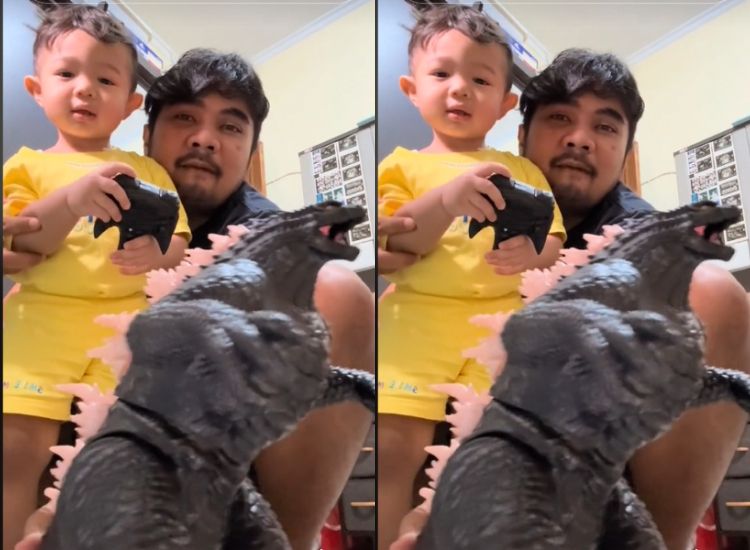 Abe jadi bocah yang viral di TikTok karena dekat dengan sang ayah, yuk, cari tahu pentingnya peran ayah bagi anaknya.