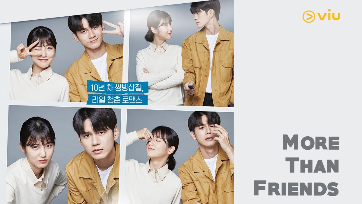 Sinopsis drakor More Than Friends, drama Korea yang menyoroti kisah friendzone antara Shin Ye Eun dan Ong Seong Woo.