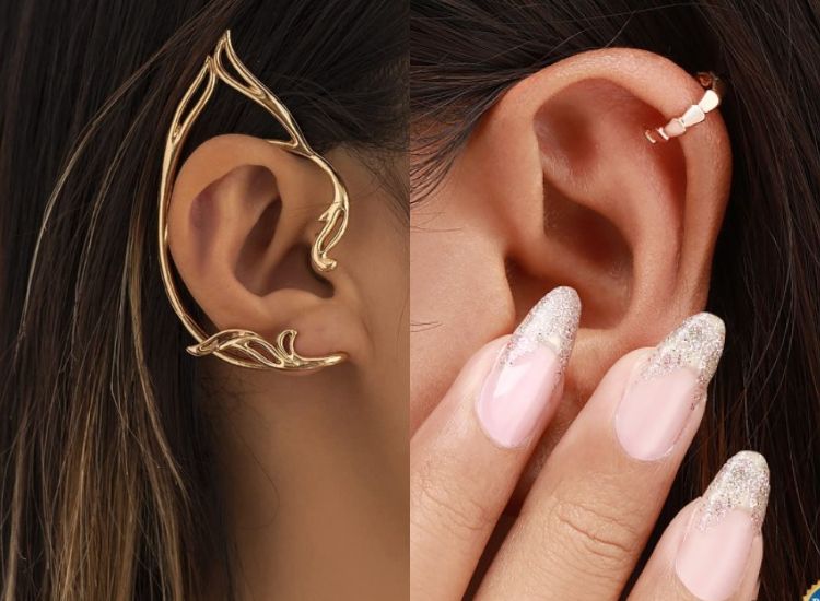 Berikut ini 5 rekomendasi ear cuff earring viral di TikTok, cocok bagi yang belum pernah tindik telinga, simak selengkapnya.