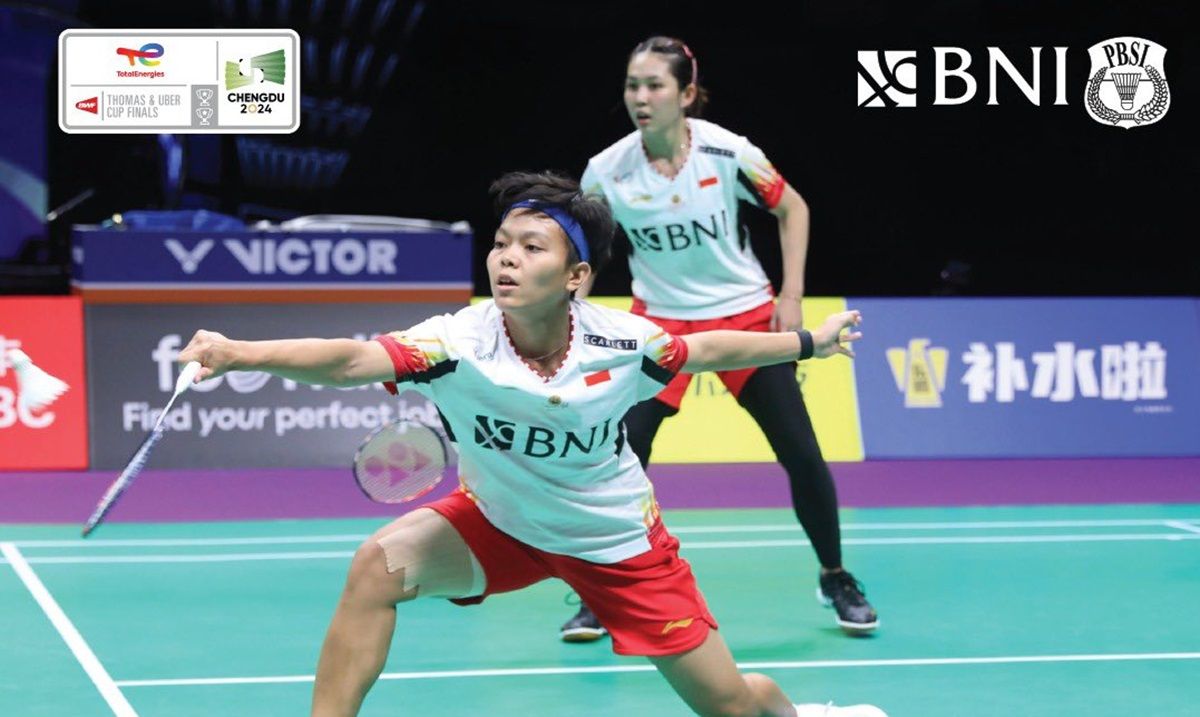 Kabar kemenangan tim bulu tangkis putri Indonesia di Piala Uber 2024 mendadak viral di TikTok. Ini manfaat badminton untuk kesehatan.