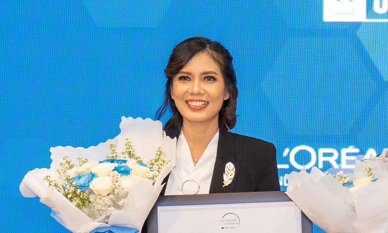 Dr. Widiastuti Setyaningsih, peneliti, ilmuwan pangan dan dosen UGM pemenang dana hibah L’Oréal-UNESCO For Women in Science 2023.